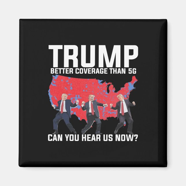 Imán 45 47 Mega danza Trump 5g Mapa República Electoral (Frente)
