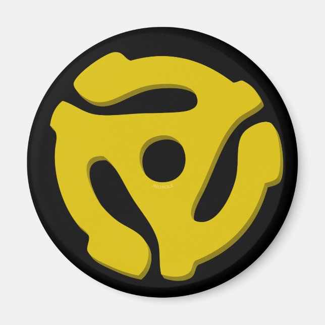 Imán 45 Adaptador de registro (Frente)