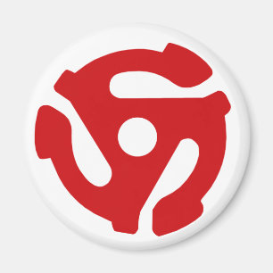 Imán 45 Mimán de nevera ADAPTADOR GRABADO