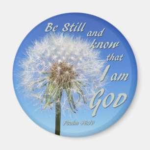 Imán 46:10 del salmo - todavía esté y sepa