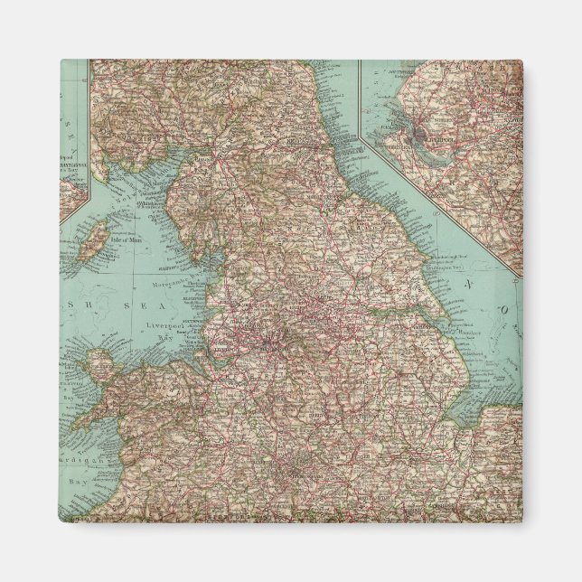 Imán 4748 Inghilterra, Galles (Frente)