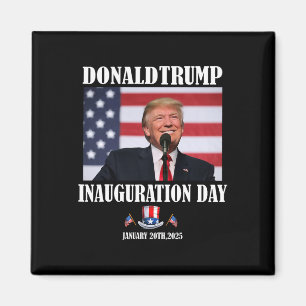 Imán 47 Presidente Donald Trump Día de la Inauguración