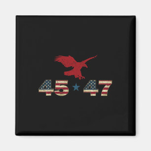 Imán 47 Trump Elección presidencial Patriótica Eagle U