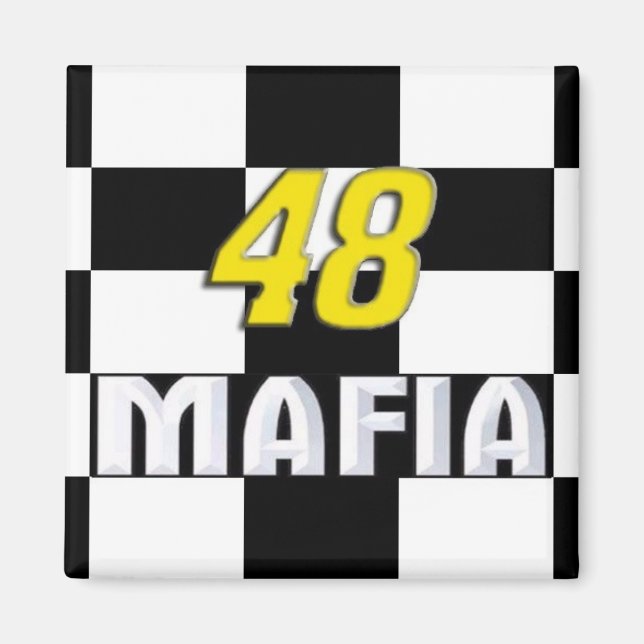 Imán 48 Mafia Magnet (Frente)
