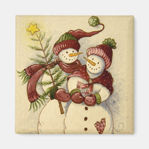Imán 4924 Navidades de nieve