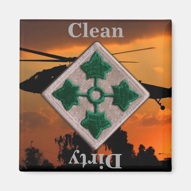 Imán 4.ª división de infantería de identidad vietnam ve (Frente)