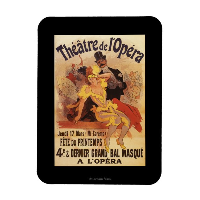 Imán 4.ª pelota enmascarada en el Teatro de la Ópera (Vertical)