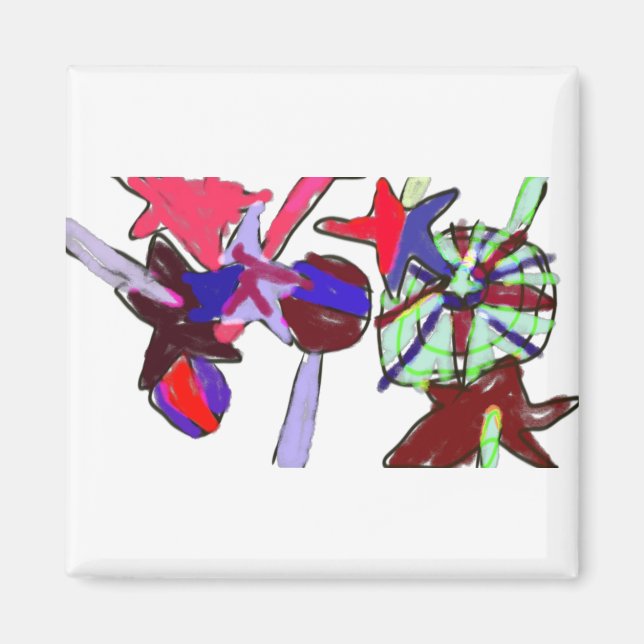 Imán 4.º Lollipops (Frente)