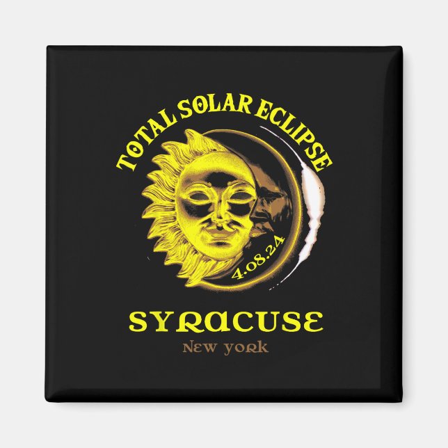 Imán 4.08.24 Eclipse solar total 2024 Syracuse York (Frente)