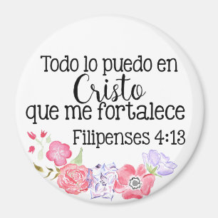 Imán 4:13 cristiano de Todo Lo Puedo Cristo Filipenses