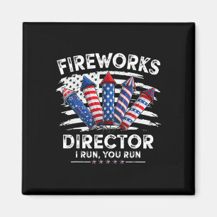 Imán 4 De Julio Director De Fuegos Artificiales Te Diri
