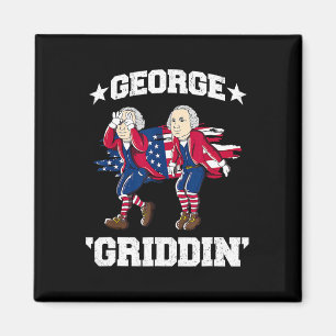 Imán 4 de julio George Washington Griddy George Griddi