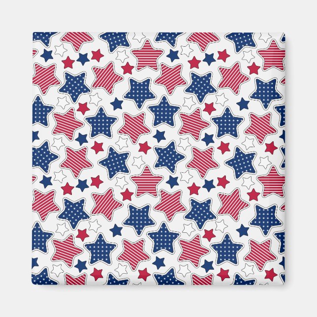 Imán 4 De Julio Magnet (Frente)