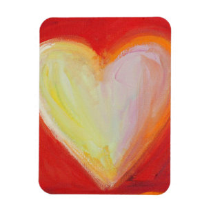 Imán 4 Love Hearts Art Inspirador Fridge Magnet