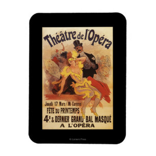 Imán 4to Bola enmascarada en el teatro de l'Opera