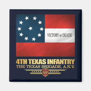 Imán 4to Infantería de Tejas