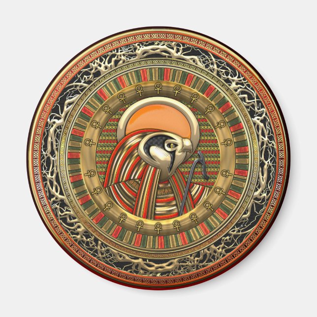 Imán [500] Dios Sol Egipcio Ra (Frente)