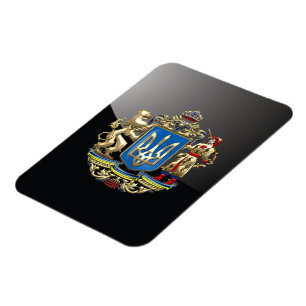 Imán [500] Ucrania: propuesta de un mayor escudo de arm