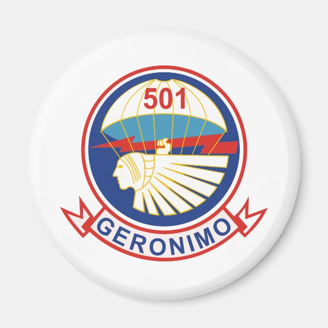 Imán 501ª Insignia del Regimiento de Infantería de Para (Frente)