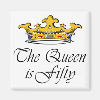 Imán ¡50 años La Reina tiene 50 años!