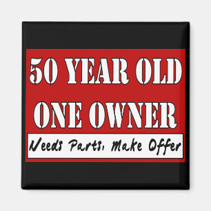 Imán 50 años, un dueño - las piezas de las necesidades,