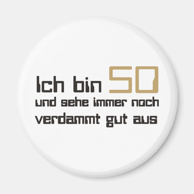 Imán 50. Cumpleaños (Frente)