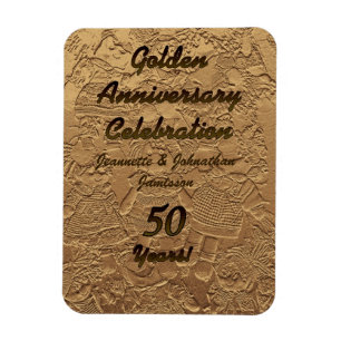 Imán 50 de la celebración del aniversario de bod