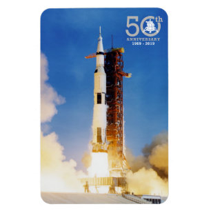 Imán 50.o Alunizaje de Apolo 11 del aniversario, Saturn