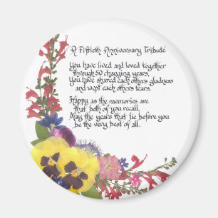 Imán 50.o Tributo del aniversario