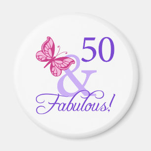 Imán 50 Y Fabuloso Cumpleaños