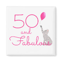 50 Y Fabulosos Amantes Del Gato Cumpleaños