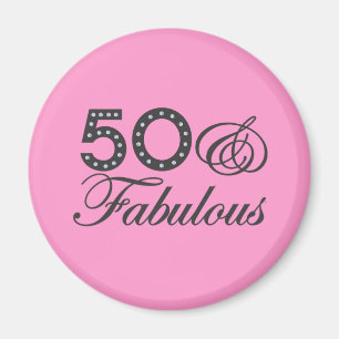 Imán 50 y regalo fabuloso