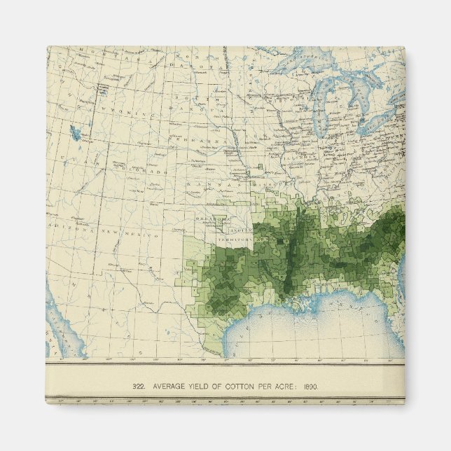 Imán 52 Algodón 1890 (Frente)