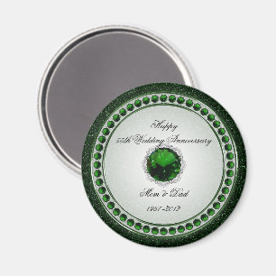 Imán 55.º Aniversario Boda