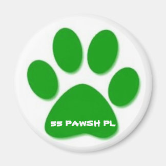 Imán 55 Pawsh Place Magnet