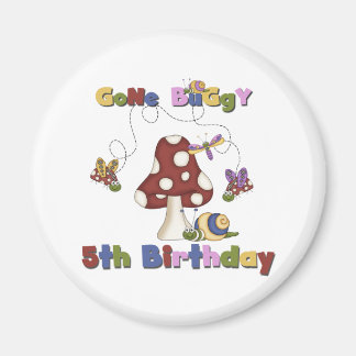 Imán 5.º Bug Camisetas de cumpleaños y regalos