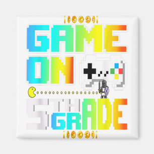 Imán 5.º Grado Desbloqueado De Nuevo A Juego Escolar