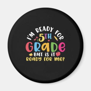 Imán 5.º Profesor Estoy Listo Para El Quinto Grado