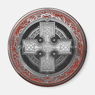 Imán [600] Antiguo Cruce de Cuchillo de Plata Sagrada C