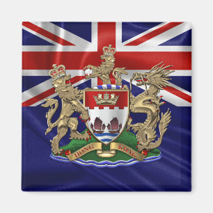 Imán [600] Hong Kong - 1959-1997 Escudo de armas