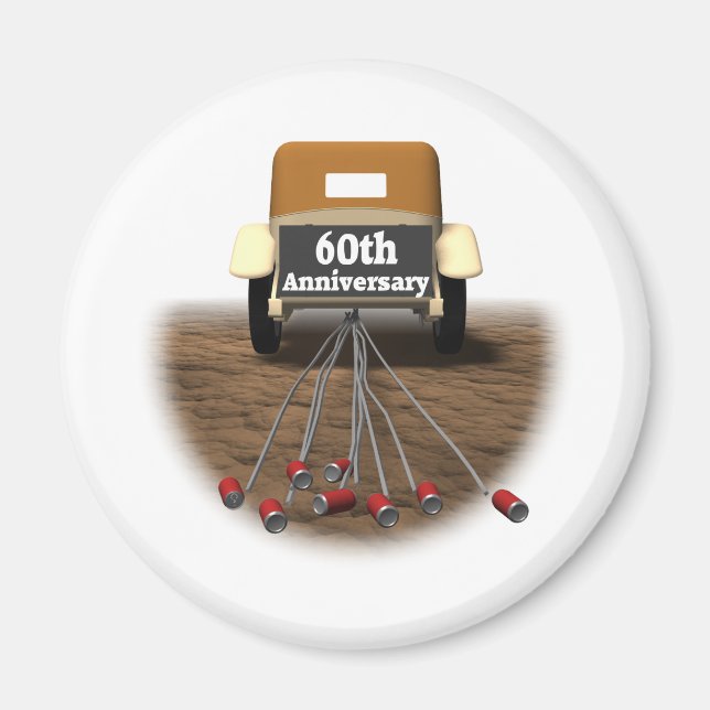 Imán 60.º aniversario-camisetas3 (Frente)