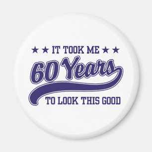Imán 60 cumpleaños