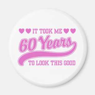 Imán 60 cumpleaños