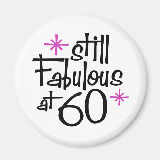 Imán 60 cumpleaños