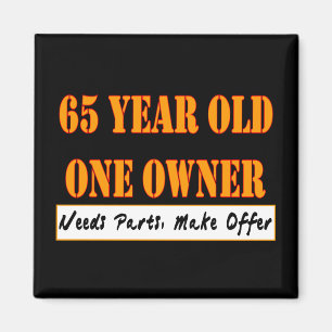 Imán 65 Años, Un Propietario - Necesita Piezas, Hacer O