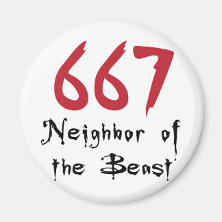 Imán 667 Vecino de la Bestia