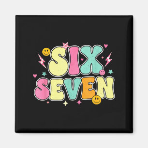 Imán 67 Camiseta para maestros 67 Meme Mujeres Maestra