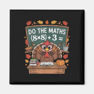 Imán 67 Día de Acción de Gracias del profesor meme pavo