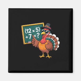 Imán 67 Día de Acción de Gracias Pavo Divertido Profeso