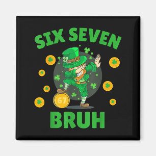 Imán 67 día de san patricio seis siete niños hombres 67
